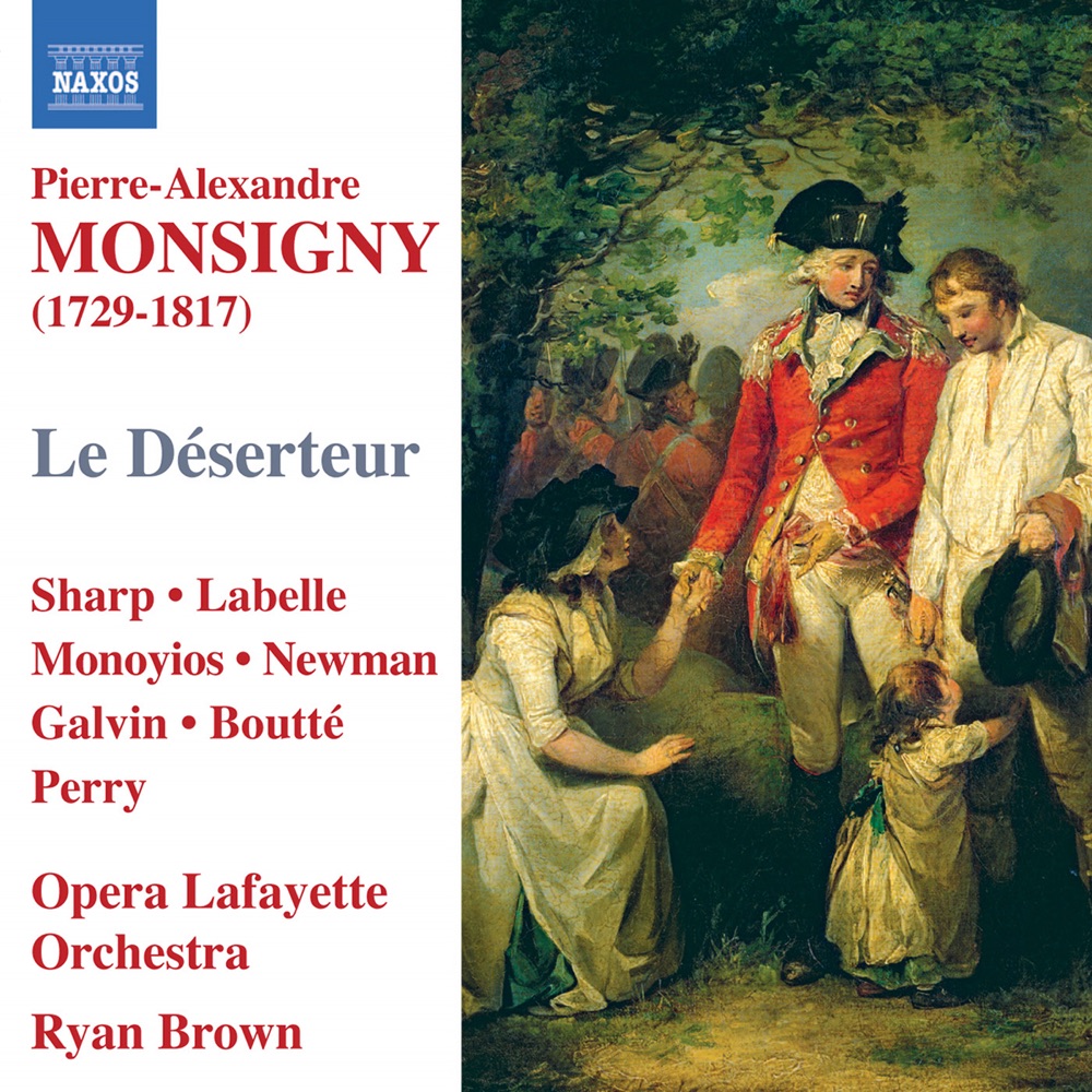 Обложка альбома «Monsigny: Le déserteur» — Ryan Brown, Darren Perry, Eugene Galvin, Eric C. Black, William Sharp, Opera Lafayette Orchestra, David Newman, Adam Hall, Ann Monoyios, Tony Boutte, Claire Kuttler, Andrew Adelsberger & Dominique Labelle