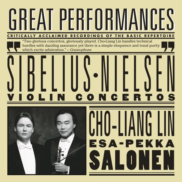 Sibelius and Nielsen Violin Concertos cover art