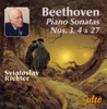 Sviatoslav Richter - Beethoven: Piano Sonatas Nos. 3, 4, & 27  arte