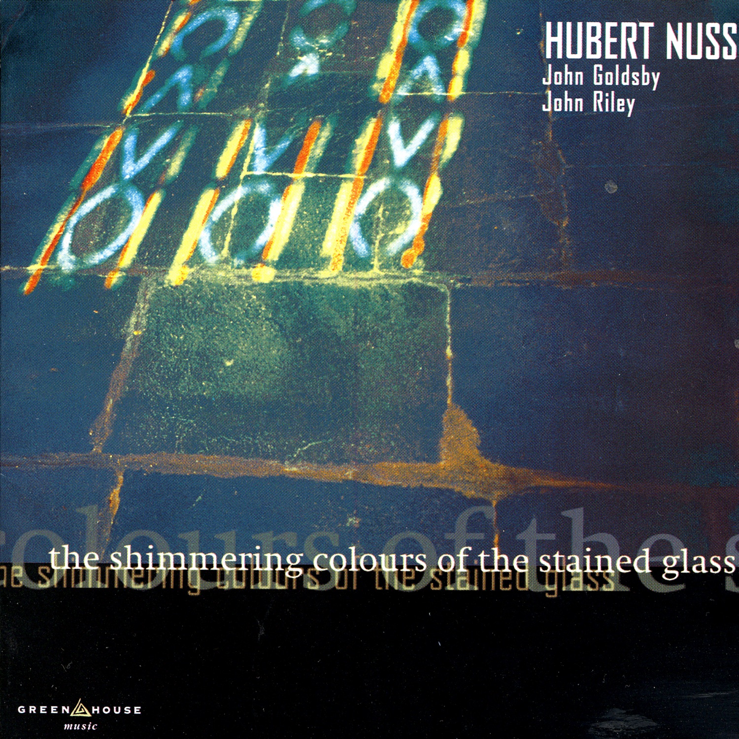 The Shimmering Colours of the Stained Glass by Hubert Nuss album cover