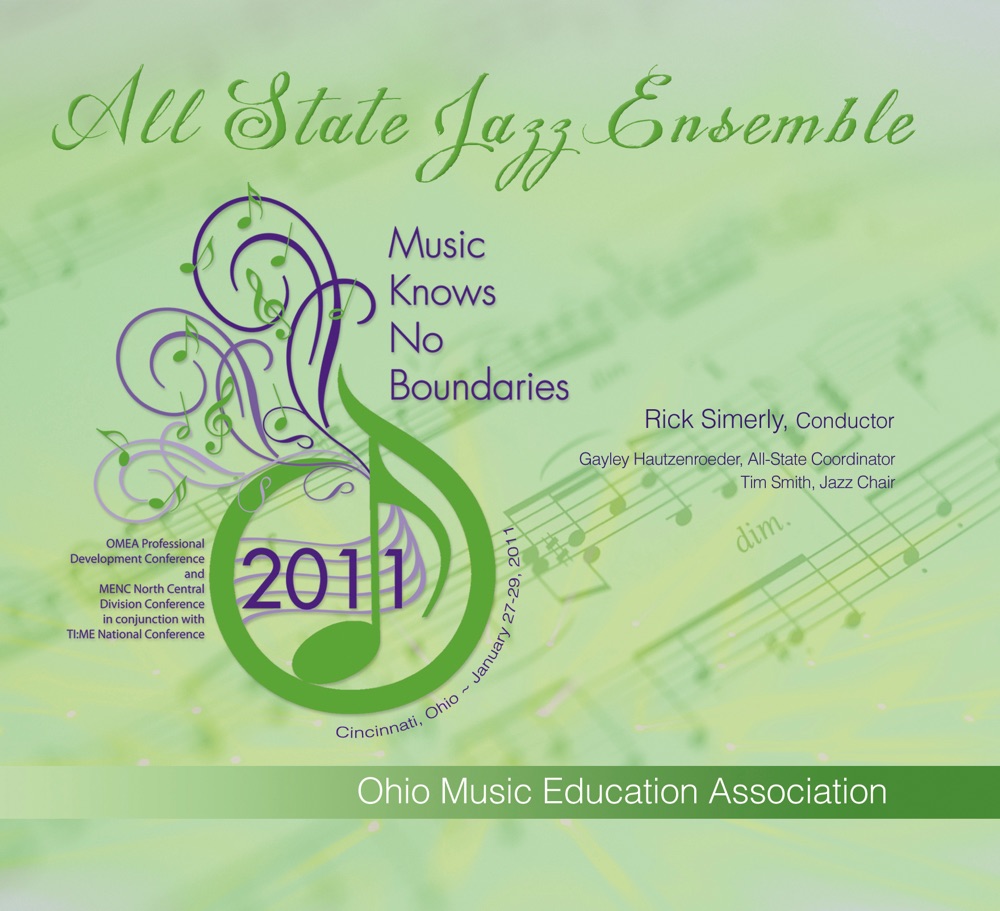 Обложка альбома «Ohio Music Education Association 2011 All-State Jazz Ensemble» — All-State Jazz Ensemble & Rick Simerly