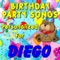 Diego, It's Time to Ride the Party Train (Deago) - Personalized Kid Music lyrics