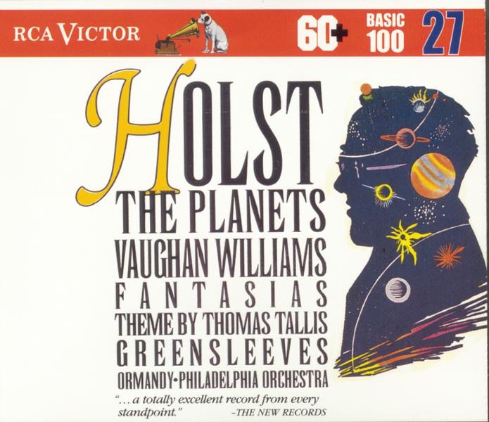 Holst: The Planets by Eugene Ormandy & The Philadelphia Orchestra album cover