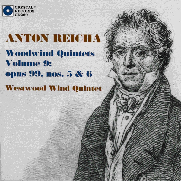 Обложка альбома «Reicha: Woodwind Quintets, Volume 9» — Westwood Wind Quintet