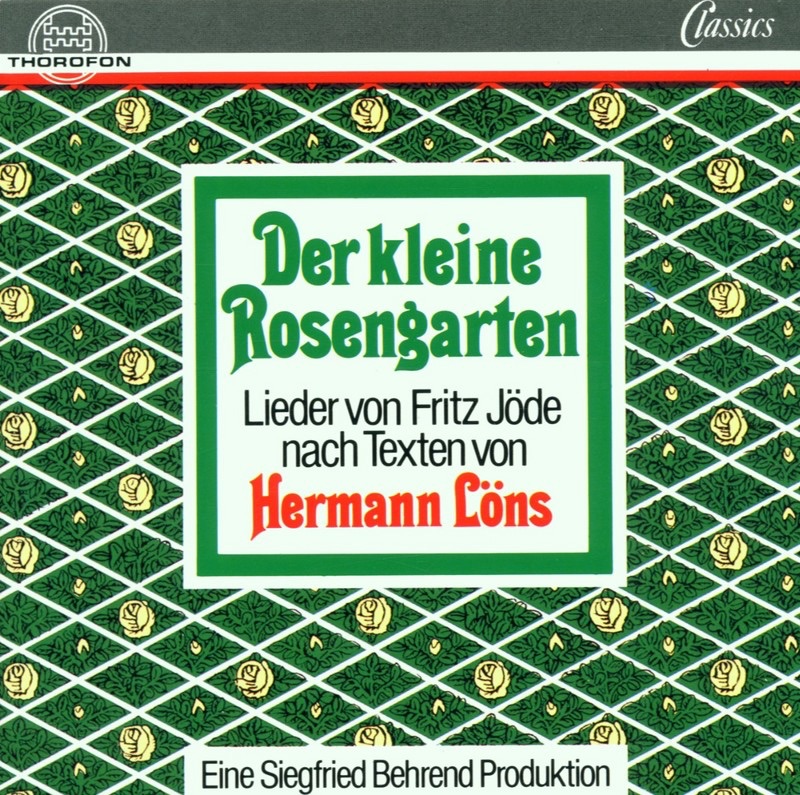 Обложка альбома «Jode: Der kleine Rosengarten» — Dirk Schortemeier & Siegfried Behrend