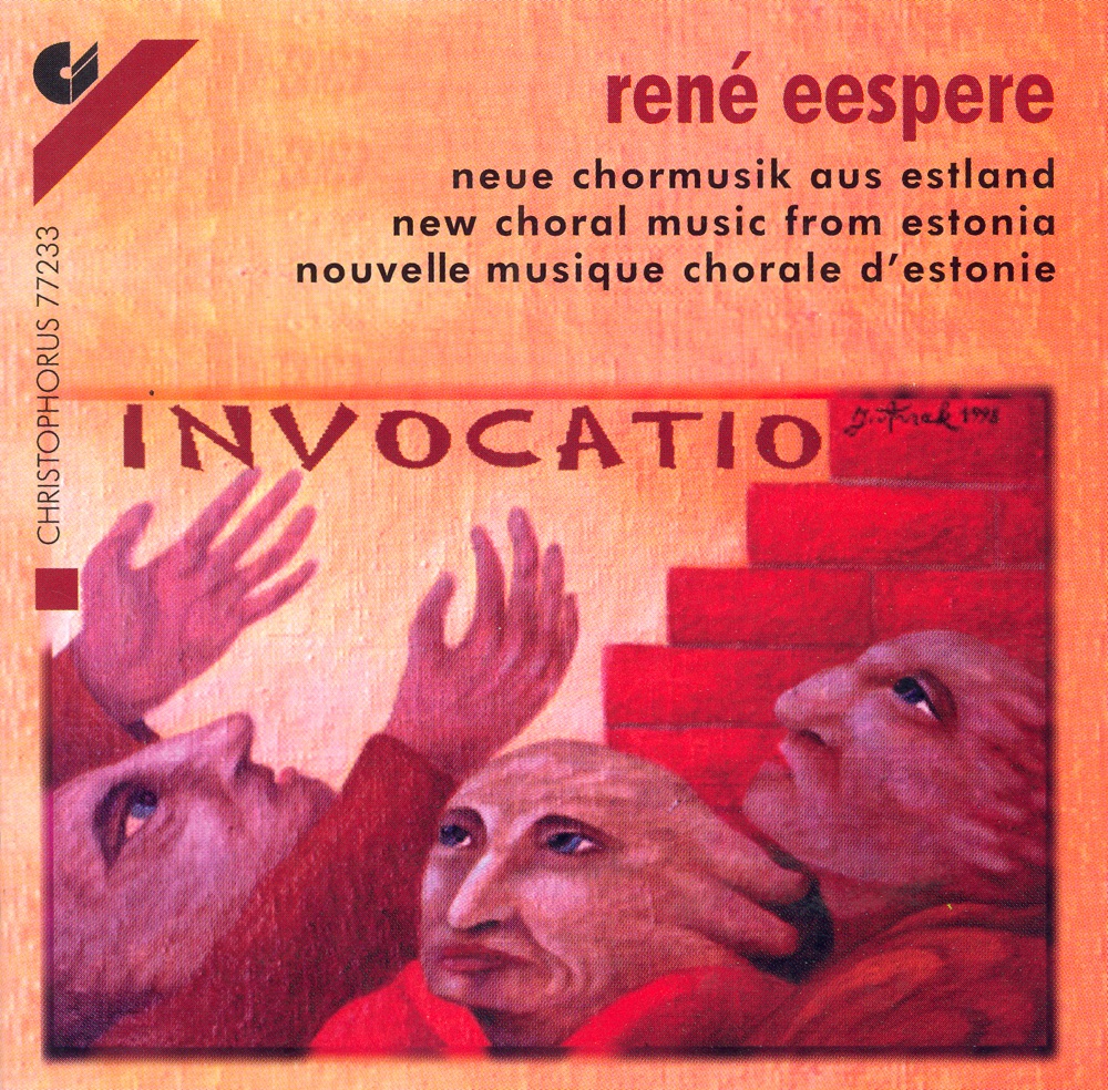 Обложка альбома «Eespere: Choral Music» — Estonian National Male Choir & Tallinn Senior Music School Chamber Choir