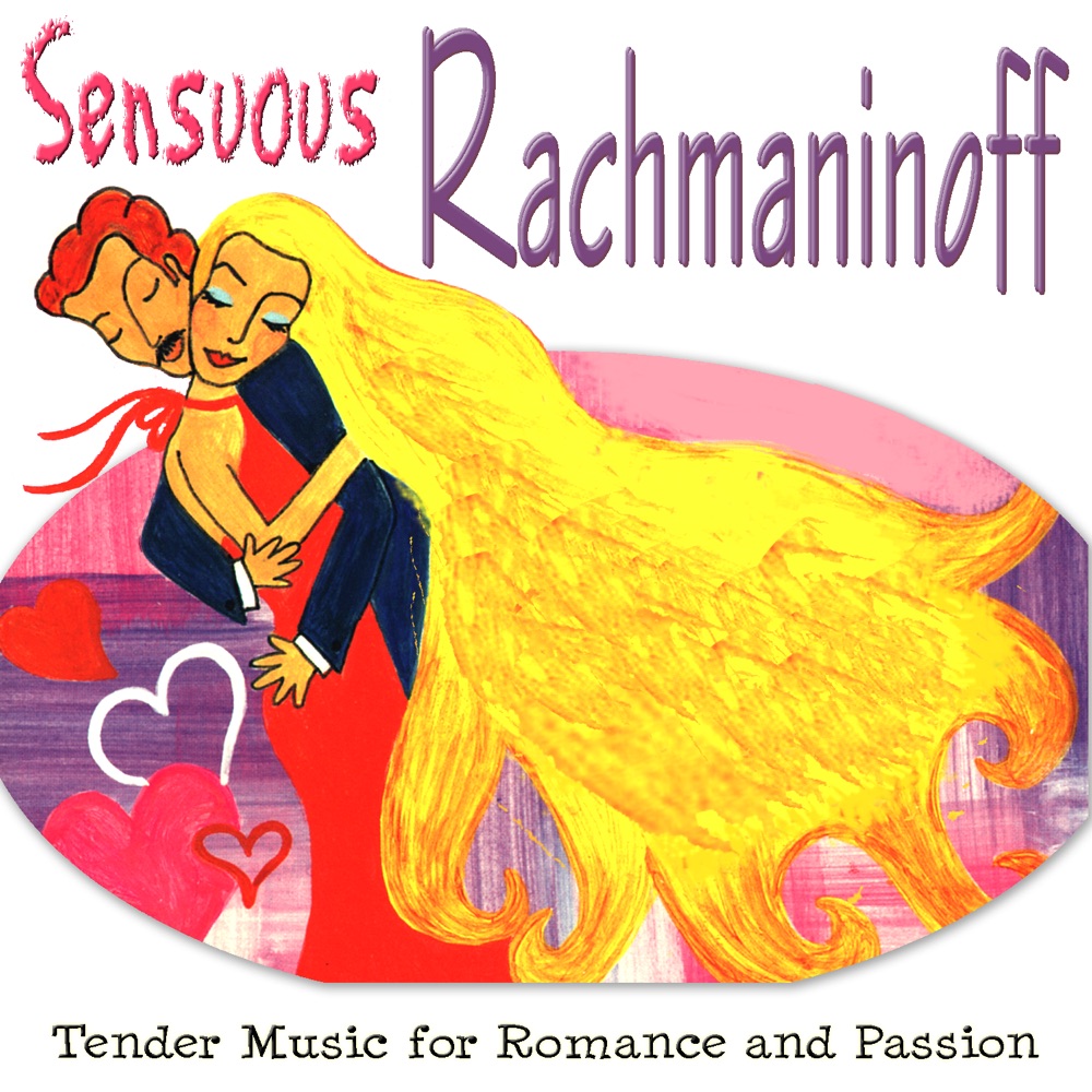 Обложка альбома «Sensuous Rachmaninoff» — Dubravka Tomšič, Bulgarian Concert Orchestra, Rundfunk Sinfonie-Orchestra, Barry Faldner & Anton Nanut