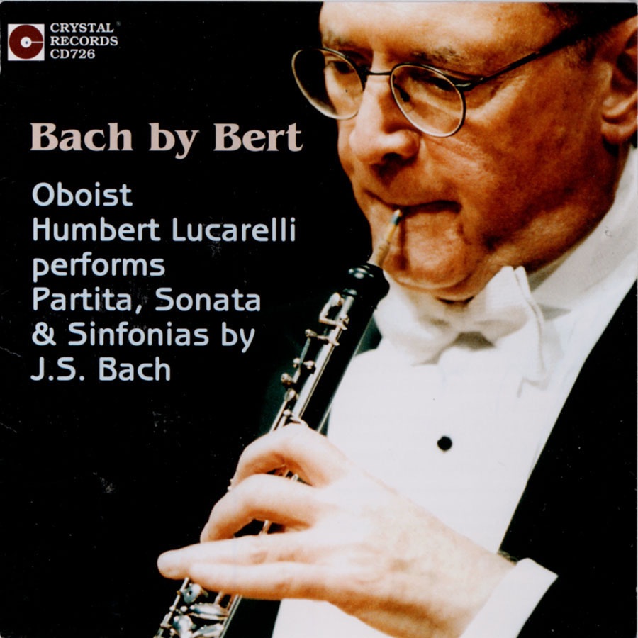 Обложка альбома «Bach By Bert» — Bert Lucarelli & Delores Stevens