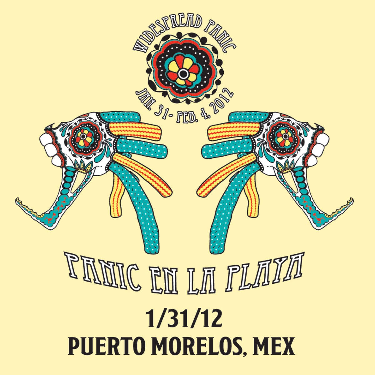 Live at Panic En La Playa 1/31/2012