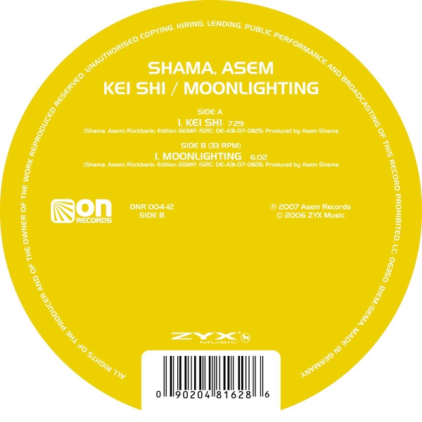 Kei Shi / Moonlighting - EP