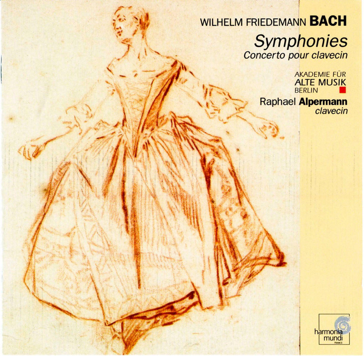 W.F. Bach: Symphonies & Concertos cover art