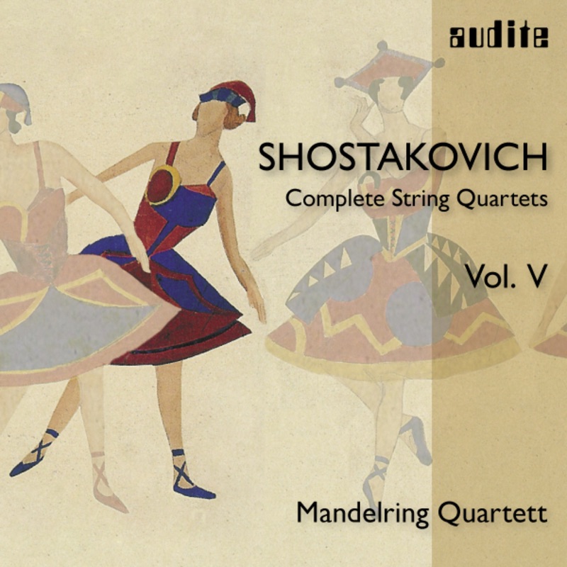 Обложка альбома «Shostakovich: Complete String Quartets Vol. V» — Mandelring Quartett