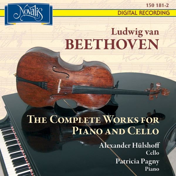 Обложка альбома «Beethoven: The Complete Works for Piano and Cello» — Patricia Pagny & Alexander Hülshoff