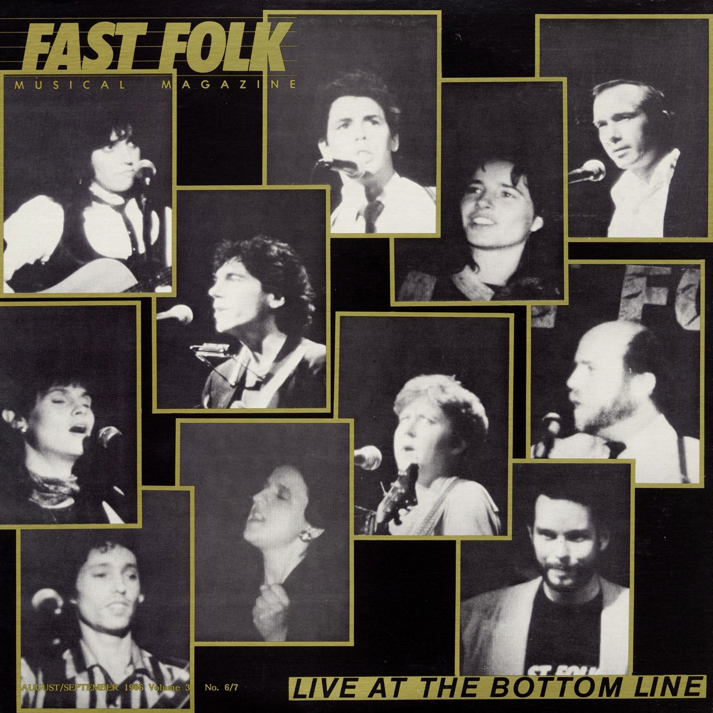 Fast Folk Musical Magazine (Vol. 3, No. 6) Live At the Bottom Line