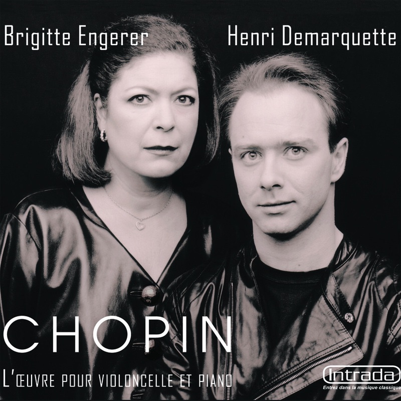 Обложка альбома «Chopin: L’oeuvre pour violoncelle et piano» — Brigitte Engerer & Henri Demarquette