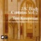 Cantata No. 182, "Himmelskönig, Sei Willkommen" (Concerto), BWV 182 (Appendix): Sonata (Concert: Grave, Adagio) cover