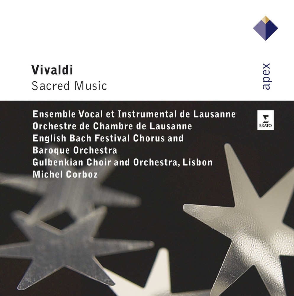 Обложка альбома «Vivaldi: Sacred music» — Michel Corboz
