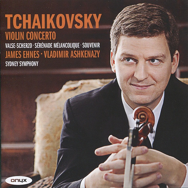 Обложка альбома «Tchaikovsky: Violin Concerto» — James Ehnes, Sydney Symphony Orchestra & Vladimir Ashkenazy