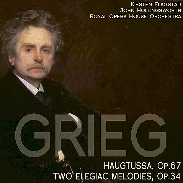 Обложка альбома «Grieg: Haugtussa, Op. 67; Two Elegiac Melodies, Op. 34» — Kirsten Flagstad & Edwin McArthur