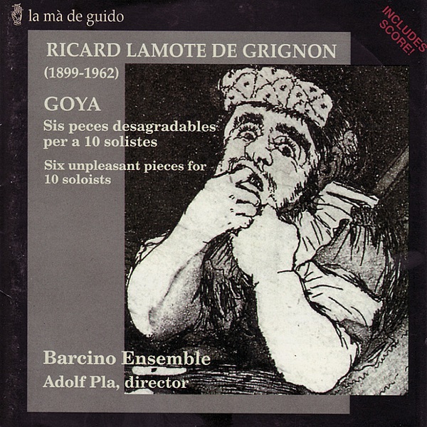 Portada de Lamote de Grignon: Six Unpleasant Pieces for 10 Soloists