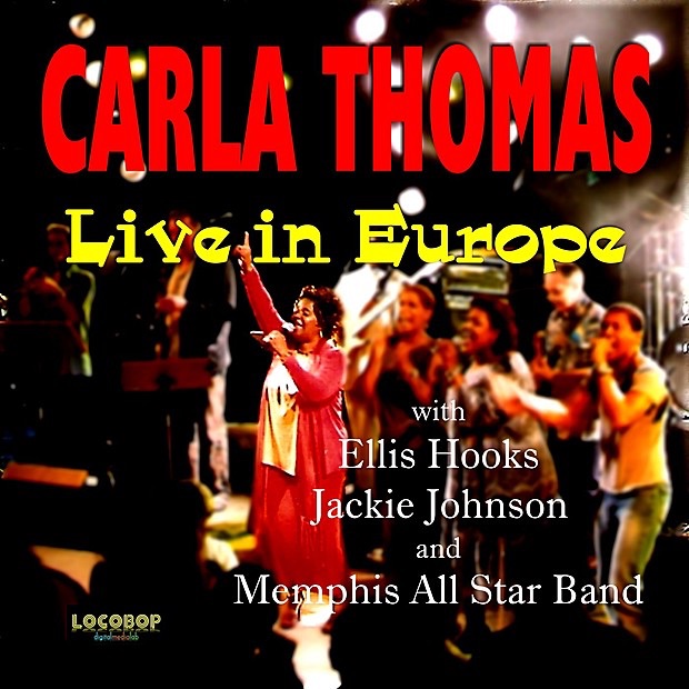 Обложка альбома «Live In Europe» — Carla Thomas