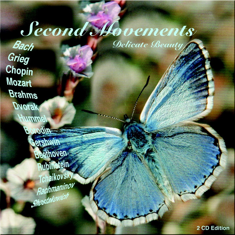 Обложка альбома «Second Movements - Delicate Beauty» — Andrey Pisarev, Oxana Yablonskaya, Natasha Paremski, Alexei Bruni, Mira Yevtich, Polina Osetinskaya, Raimondo Campisi, Minkyung Cho & Valeri Grohovski