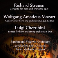 Richard Strauss, Wolfgang Amadeus Mozart & Luigi Cherubini: Selected Works - Emil Tchakarov, Vladislav Grigorov & Simfonieta Festival Orchestra