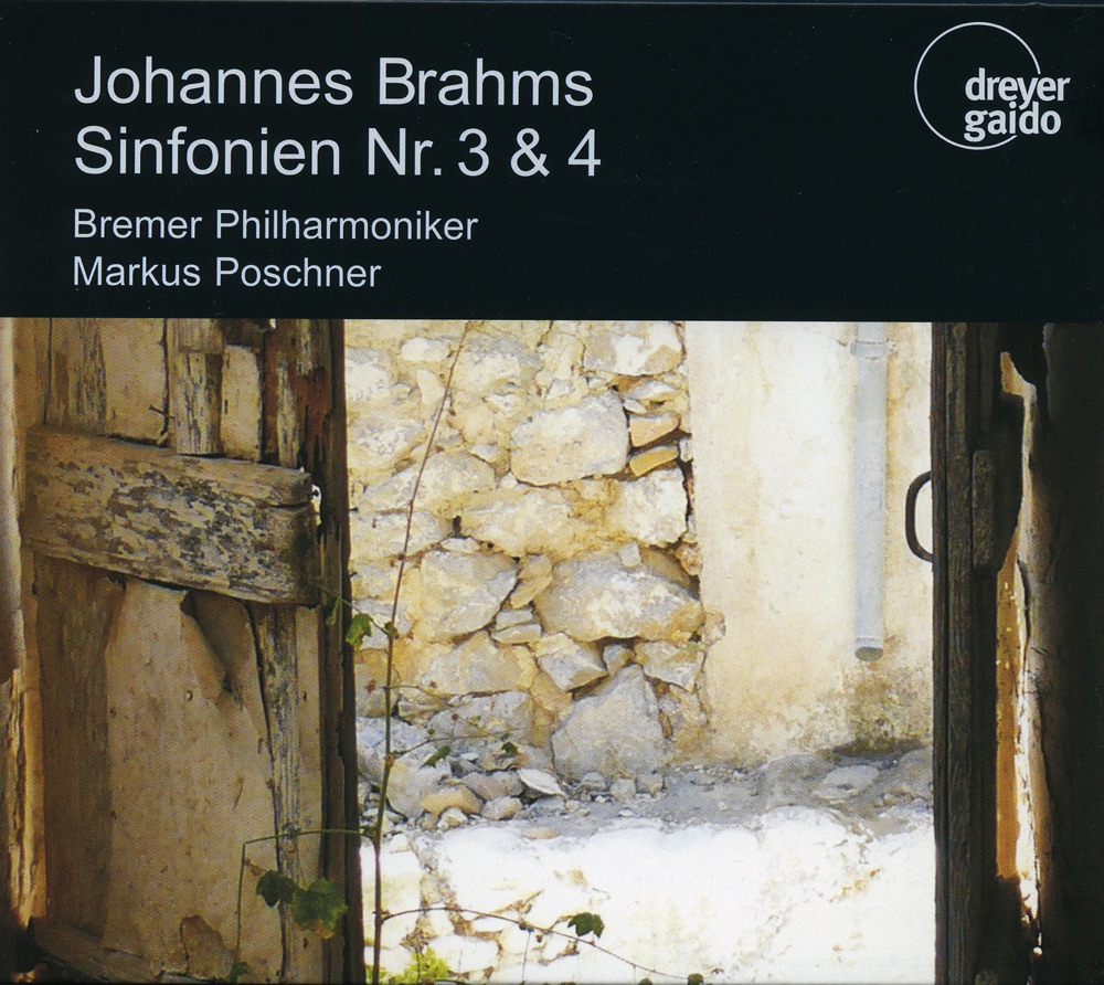 Обложка альбома «Brahms: Sinfonien Nr. 3 & 4» — Bremen Philharmonic Orchestra & Markus Poschner