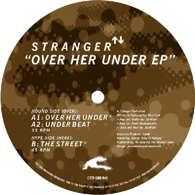 Listen to Over Her Under EP - EP by Stranger