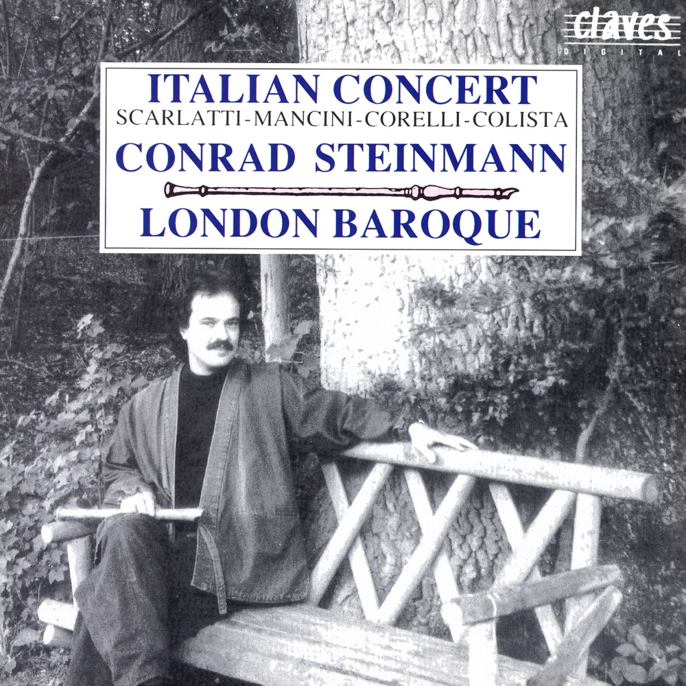 Обложка альбома «Italian Concert for Recorder» — Conrad Steinmann & London Baroque