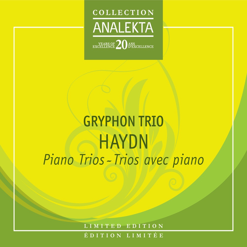 Обложка альбома «Haydn: Piano Trios» — Gryphon Trio