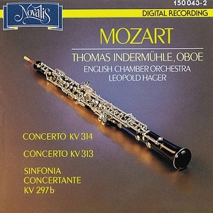 Mozart: Oboe Concertos K. 313 and 314 Sinfonia Concertante K. 297b