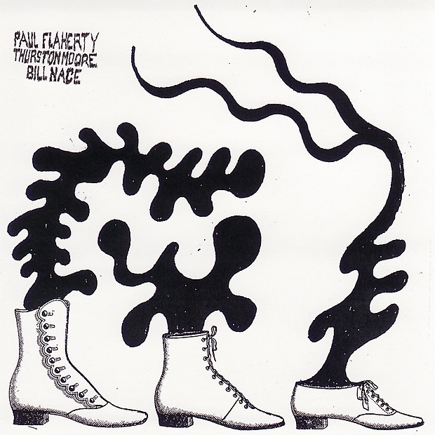 Обложка альбома «Paul Flaherty - Bill Nace - Thurston Moore» — Paul Flaherty, Bill Nace & Thurston Moore