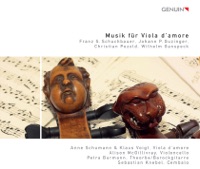 Music for Viola d'amore - Petra Burmann, Anne Schumann, Alison McGillivray, Sebastian Knebel & Klaus Voigt