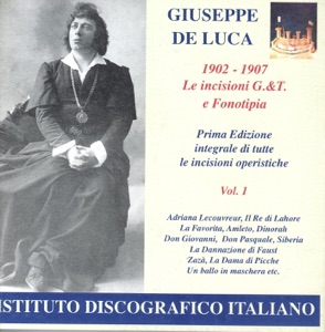 Opera Arias (Baritone): Luca, Giuseppe De - Cilea, F. - Massenet, J. - Donizetti, G. - Verdi, G. - Thomas, A. (Opera Highlights, Vol. 1)