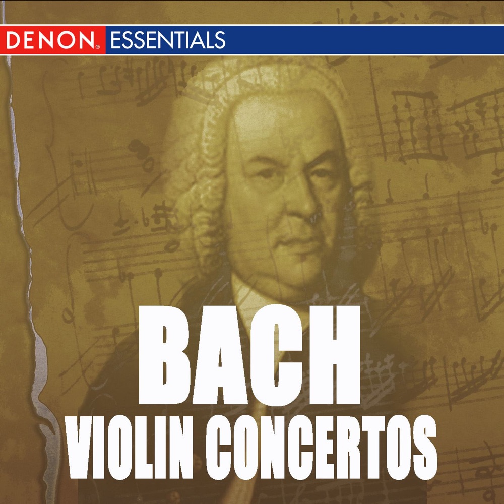 Обложка альбома «Bach: Violin Concertos» — Camerata Romana & Antonio Lucio
