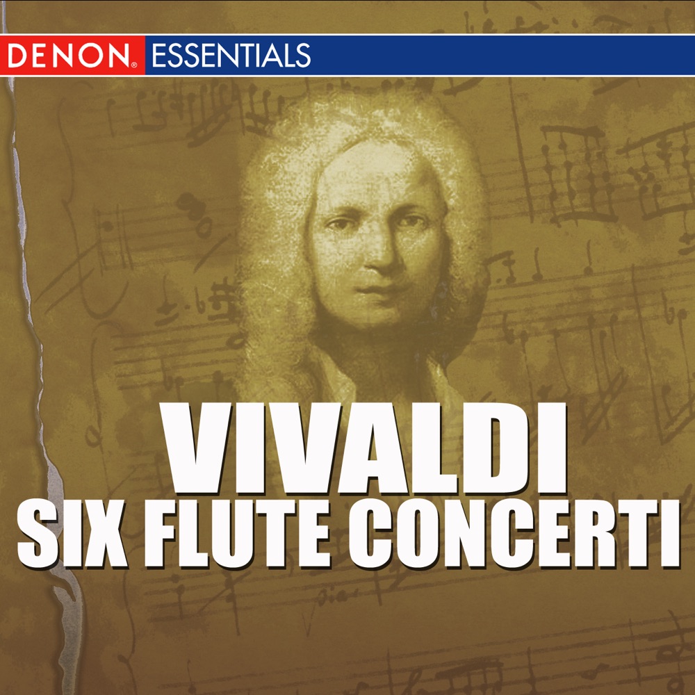 Обложка альбома «Vivaldi - Six Flute Concerti» — Jean-Pierre Rampal, Robert Veyron-Lacroix & Louis De Froment Chamber Ensemble