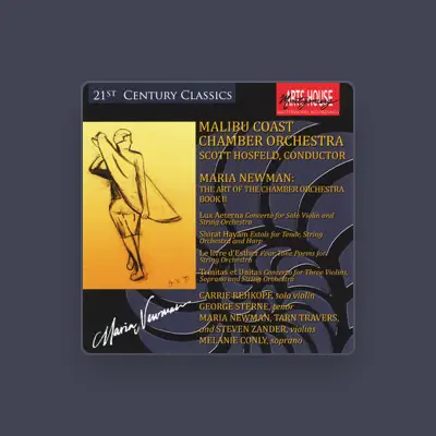 Listen to Maria Newman & Malibu Coast Chamber Orchestra, watch music videos, read bio, see tour dates & more!
