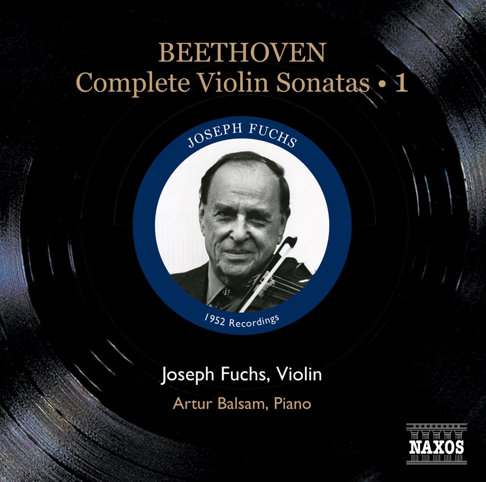 Обложка альбома «Beethoven: Complete Violin Sonatas, Vol. 1» — Artur Balsam & Joseph Fuchs