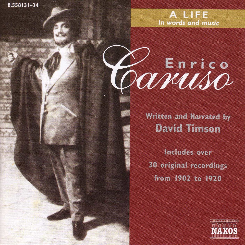 Обложка альбома «A Life - Caruso (Timson)» — David Timson