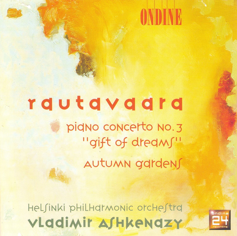 Обложка альбома «Rautavaara: Piano Concerto No. 3, Autumn Gardens» — Vladimir Ashkenazy & Helsinki Philharmonic Orchestra