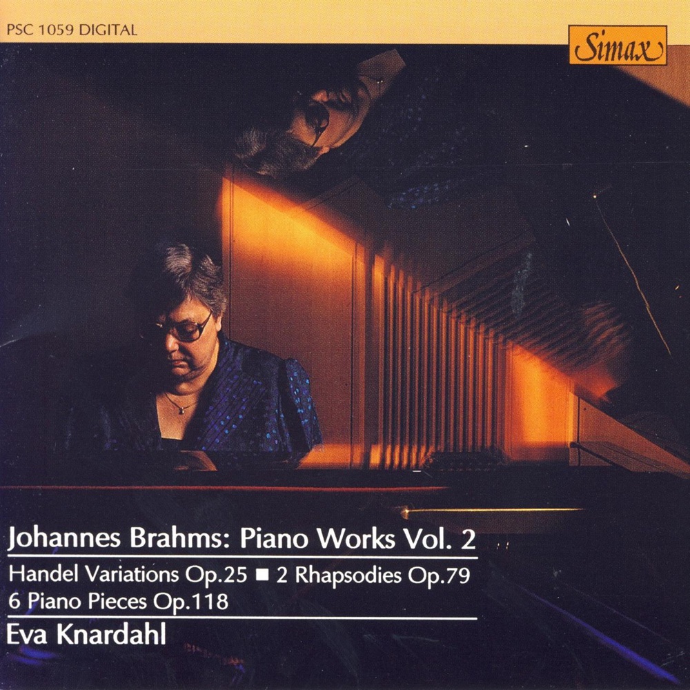 Обложка альбома «Brahms: Piano Works, Vol. 2» — Eva Knardahl