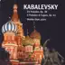 Kabalevsky album cover