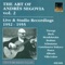 Guitar Recital: Segovia, Andres - Mendelssohn, Felix - Brahms, J. - Schumann, R. - Tarrega, F. (The Art of Segovia, Vol. 2) (1952-1955) artwork