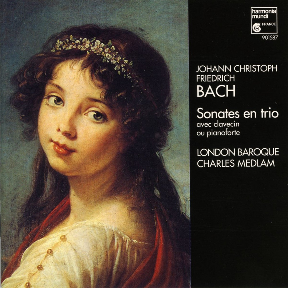 Обложка альбома «J.C.F. Bach: Trio Sonatas» — London Baroque & Charles Medlam