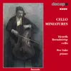 Stream & download Borresen - Heise - Glass - Nielsen: Cello Miniatures