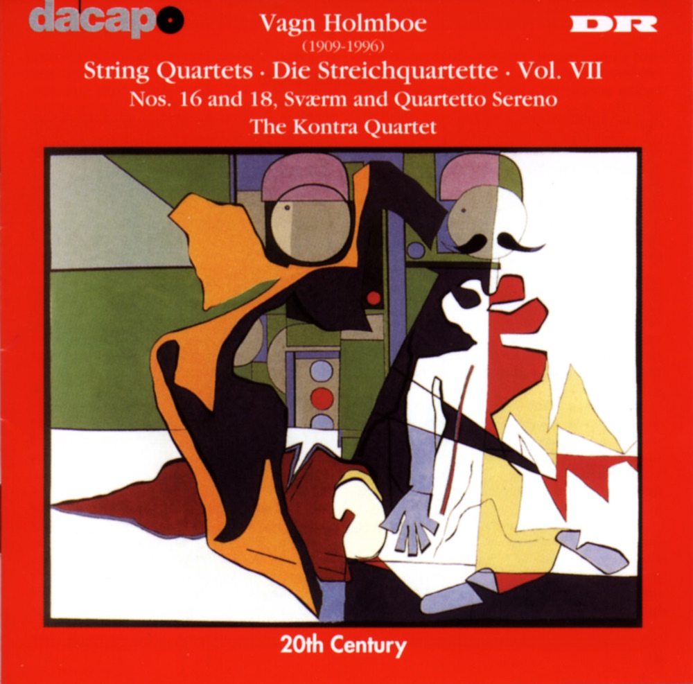 Обложка альбома «Holmboe: String Quartets Nos. 16 & 18 - Svaerm» — Kontra Quartet