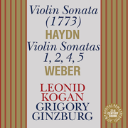 Haydn & Weber: Violin Sonatas - Grigory Ginzburg & Leonid Kogan