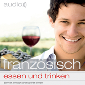 Audiobook cover for Audio Französisch essen und trinken by Div.