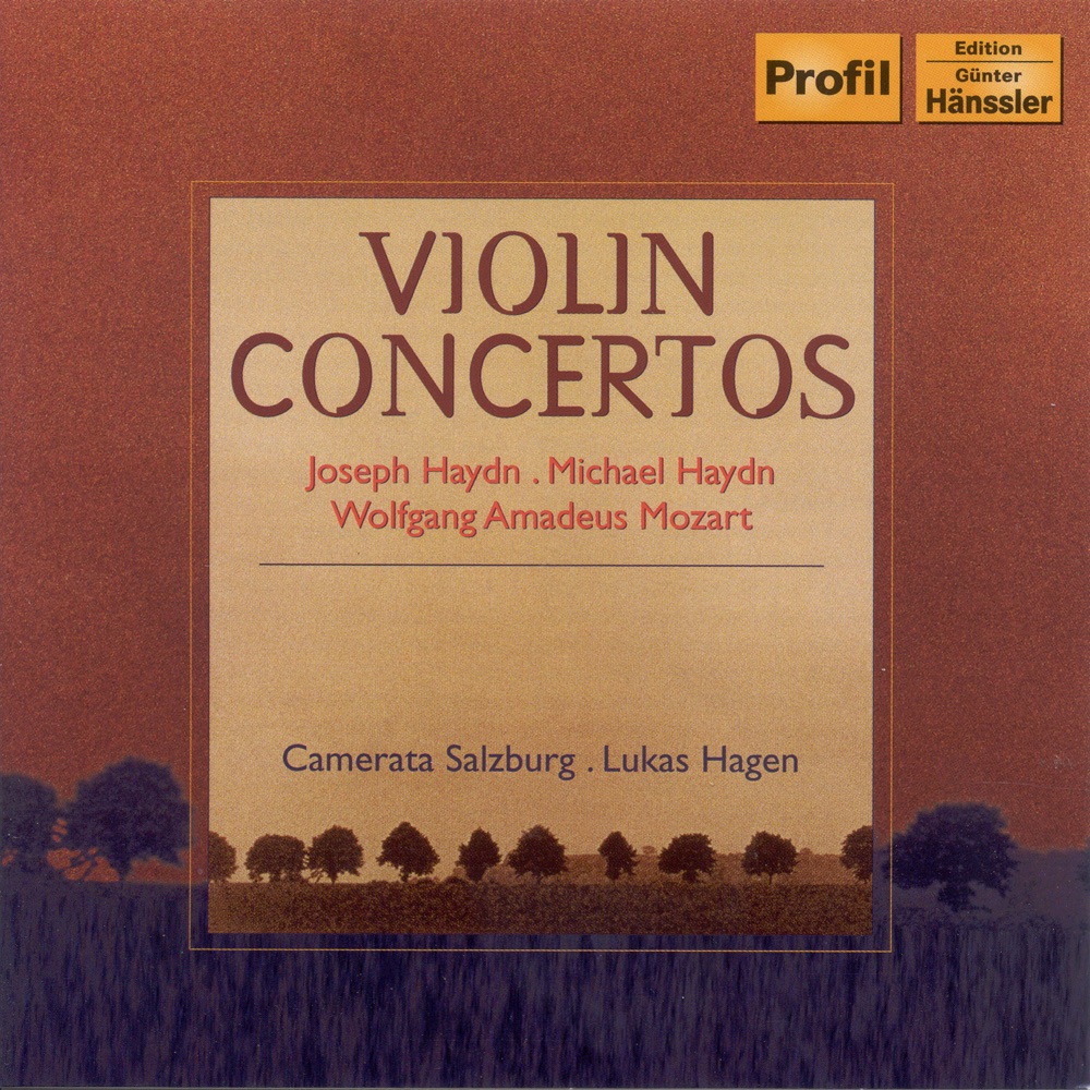 Обложка альбома «Haydn, J.: Violin Concerto In G Major - Haydn, M.: Violin Concerto In B Flat Major - Mozart: Adagio» — Camerata Salzburg & Lukas Hagen